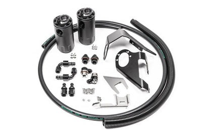 Radium Engineering Dual Catch Can Kit - Nissan 370Z, Fluid Lock