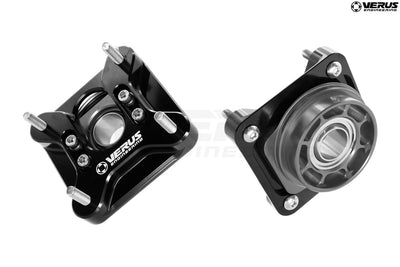 Verus Engineering Front Camber Plate Kit, Anodized Black - Mk5 Supra