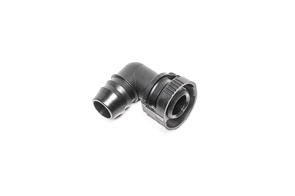 Radium Engineering V2 Quick Connect - 15mm Male To 90deg 5/8in Barb