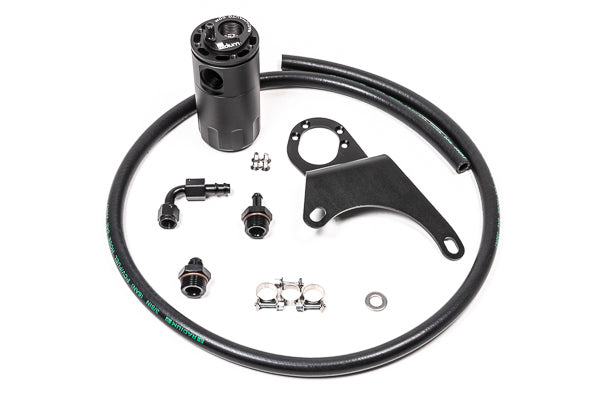 Radium Engineering Catch Can Kit - Crankcase, LH, EVO 8-9, Fluid Lock
