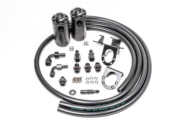 Radium Engineering Dual Catch Can Kit - 07-21 Tundra, Fluid Lock