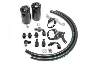 Radium Engineering Dual Catch Can Kit - 15-17 Mustang GT, Fluid Lock