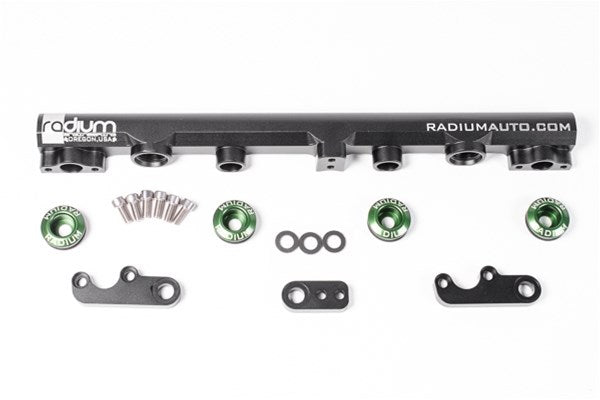 Radium Engineering Fuel Rail - Nissan SR20VE, Top Feed Conversion