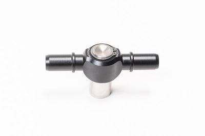 Radium Engineering 16mm SAE Male Double Banjo Press-Fit - RB26DETT Intake Or Exhaust
