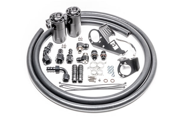 Radium Engineering Dual Catch Can Kit - 22-24 Subaru WRX, Fluid Lock