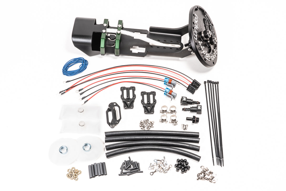 Radium Engineering Fuel Hanger Plumbing Kit - 89-05 Mazda MX-5, Microglass Filter