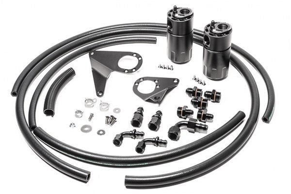 Radium Engineering Dual Catch Can Kit - EVO X, Fluid Lock
