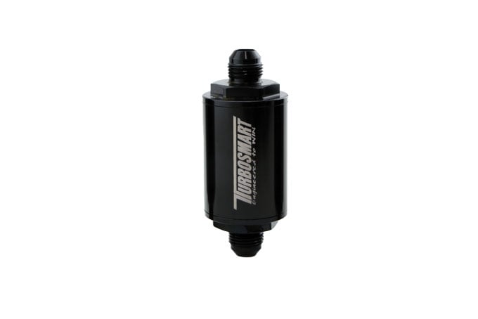 Filtre à carburant Turbosmart Billet 10 microns AN-8 - Noir